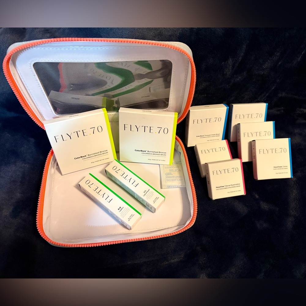 FLYTE.70 HUGE BUNDLE LOT 10 FULL SIZE AND CASE $385 value ALL NEW IN BOX